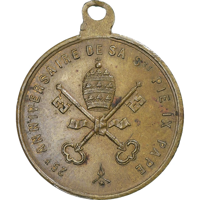 [#369670] Vatican, Token, 1829, PIE IX, EF, Cop, per