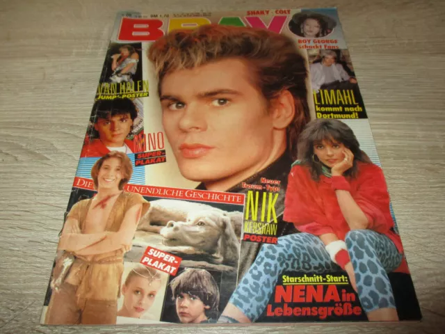 Bravo 10.5.1984 20/84 mit Van Halen Poster Heft komplett