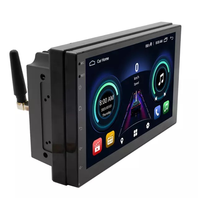 Android 10.1 Car Stereo Radio Bluetooth FM AM WIFI GPS Touch Screen MP5 Player