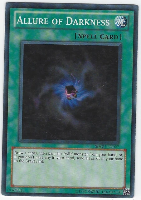 Yugioh! LP Allure of Darkness - SDGU-EN027 - Common - Unlimited Edition MP