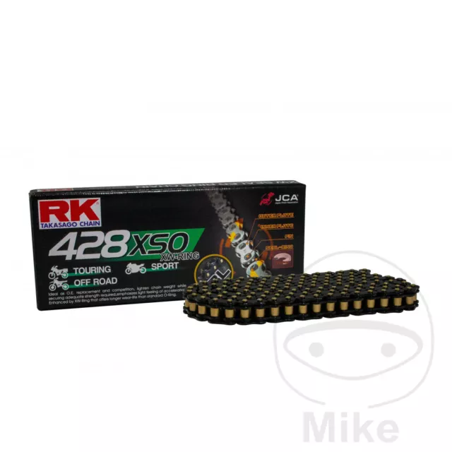 RK Cadena de moto abierta con enganche clip X-RING 428XSO/132