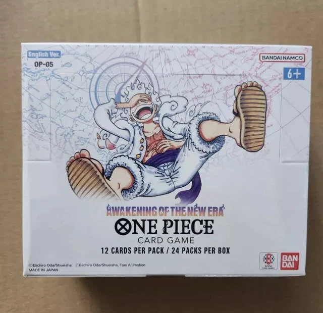 one piece op05 english booster box Acrylic Case - English One Piece Booster Box
