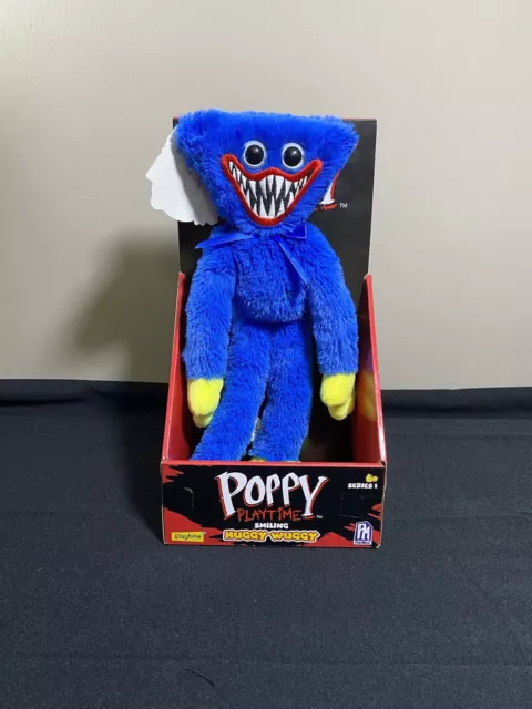 UCC Distributing Poppy Playtime 8” Plush Toy Set of 6 Includes: Huggy Wuggy  with Scary Teeth and Smile, Kissy Missy with Scary Teeth and Smile, Mommy