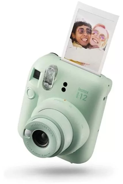 Fuji Sofortbild Kamera Instax Mini 12 Mint Green Grün Sofortbildkamera