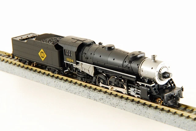 鉄道模型 KATO USRA 2-8-2 Heavy Mikado 126-0104 Kato 126-0200 N Scale Undecorated 2-8-2 Heavy Mikado Steam