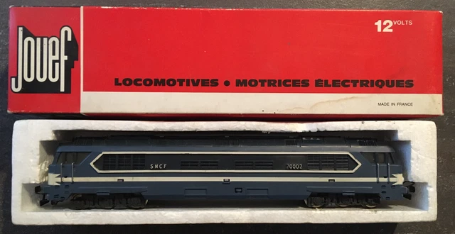 Locomotive Diesel HO Jouef 8560 – CC 70002 – Bleu SNCF – Occasion