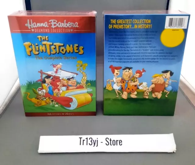 Hanna-Barbera The Flintstones Season 1-6 Complete Series Collection DVD Box Set