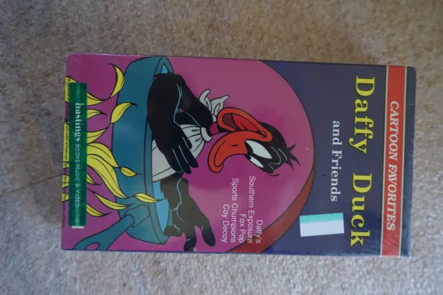 New! Cartoon Favorites Daffy Duck and Friends (VHS, 1991) (Daffy's, Southern Exp