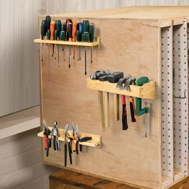 Cacciavite organizer scaffale utensili montaggio a parete pinze supporto martello rack DE