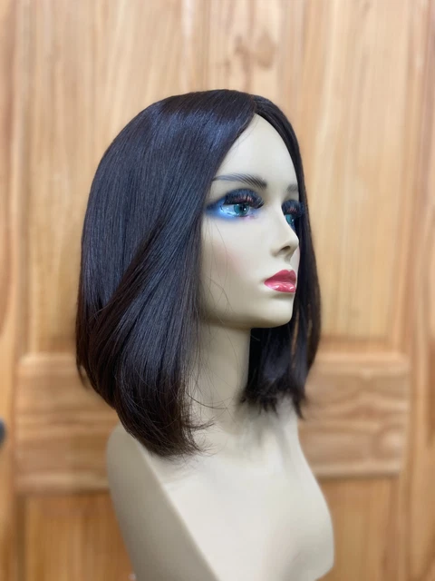 Malky Wig Sheitel European Multidirectional Dark Brown #6 No Layer 12" Malky Wig Sheitel European Multidirectional Dark Brown #6 No Layer 12"