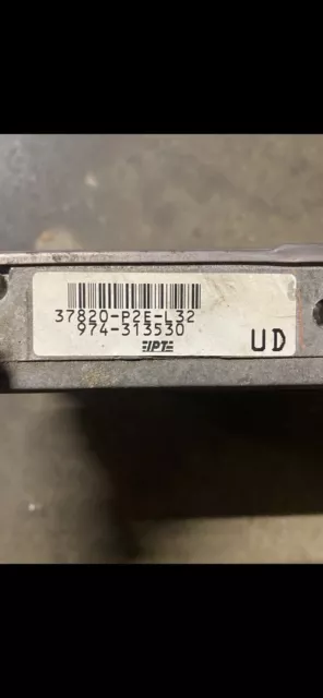 1996-1998 Honda Civic M/T Engine Computer Ecu 37820-P2E-L32 Obd2a D16y7