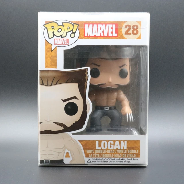 FUNKO POP! Vinyl RARE Marvel #28 "Logan (Bobblehead)" [VAULTED] - X-Men