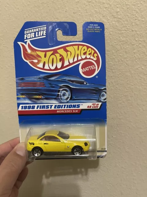 1998 Hot Wheels First Editions “ Mercedes Slk “ #646/ 11 Of 40