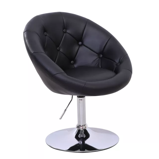 SVITA HAVANNA Sessel Lounge Clubsessel Barhocker Drehsessel Retro Schwarz