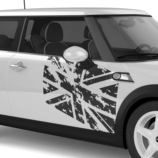 Union Jack Auto-Emblem - UK Flagge Aufkleber Für Mini Cooper Alle Modelle