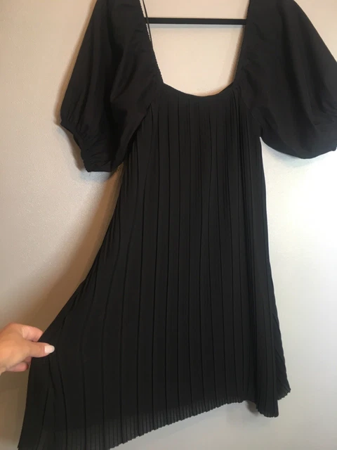Abito donna donna donna Zara nero taglia S-M (Next Day Post, River Island, H&M)
