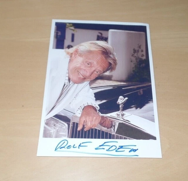 Rolf Eden Original Signed Photo IN 5 1/8x7 1/8in (1000)