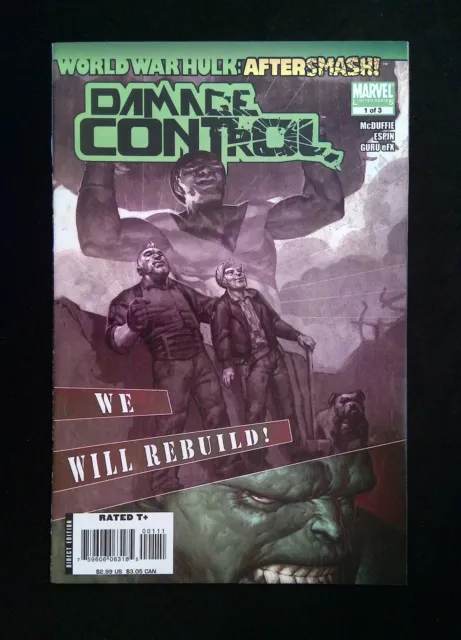 Wolrd War Hulk Aftersmash Damage Control #1  MARVEL Comics 2008 VF/NM