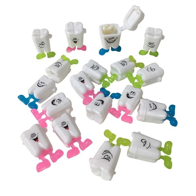 Creative Cartoon Plastic Baby Tooth Box Unisex Milk Teeth Storage Collect Case
