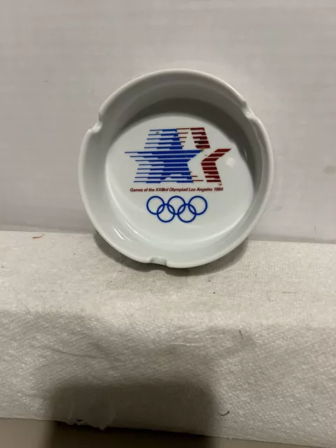 Ashtray From 1984 XX111rd Olympiad Los Angeles