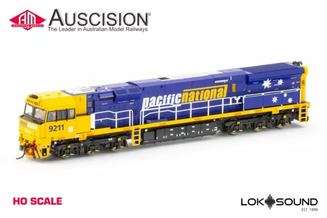 Auscision (C44-46s) 9211 Pacific National - HO Scale DCC