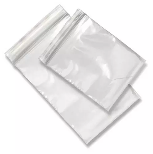 Grip Seal Bags Clear Poly Plastic Resealable Zip Lock Baggies Small Large Medium