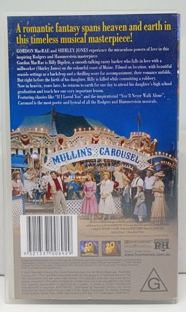 ROGERS & HAMMERSTEIN'S - Carousel - VHS - NEW Sealed - Free postage $25 ...