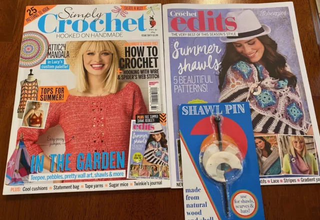 SIMPLY CROCHET MAG - Issue 60 - Hooked on Handmade - Patterns, With Gifts Summer