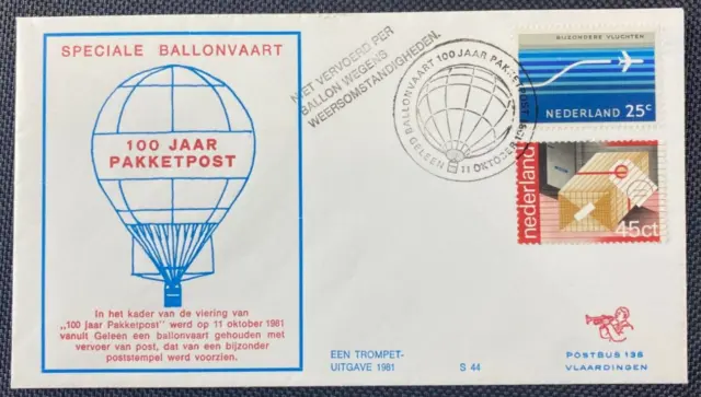 1973 Switzerland Swiss Helvetia Special Air Balloon Flight Cover Signed By Pilot