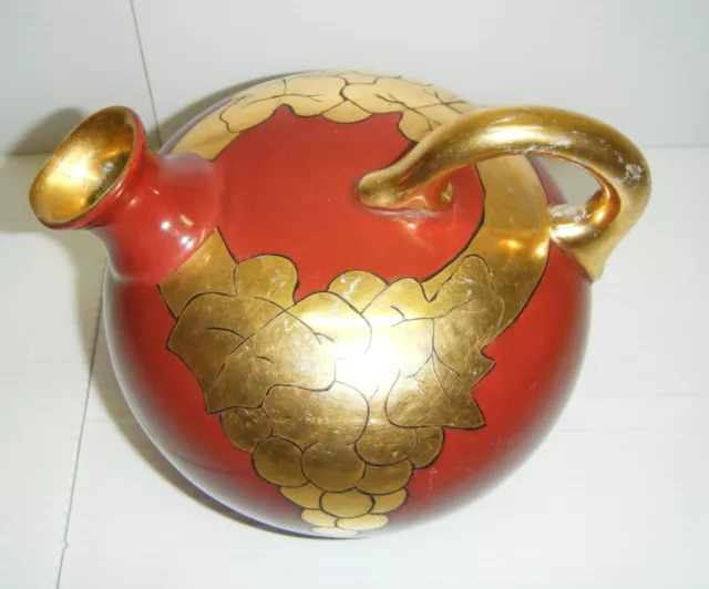 Vintage-Antique Austrian Porcelain Wine, Whiskey, Water Jug