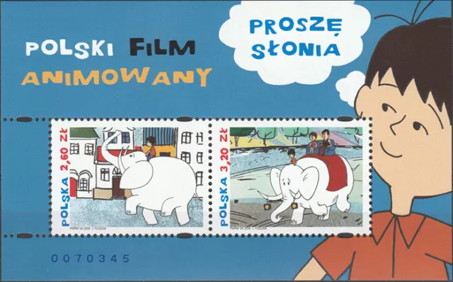 Poland 2018 - Polish cartoons - Fi bl 316 MNH**
