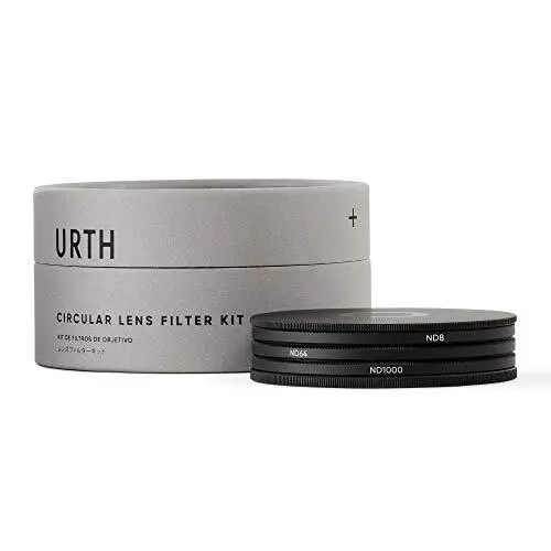Urth 72mm 3-in-1 Lens Filter Kit (Plus+) — Neutral Density ND8, ND64, ND1000,