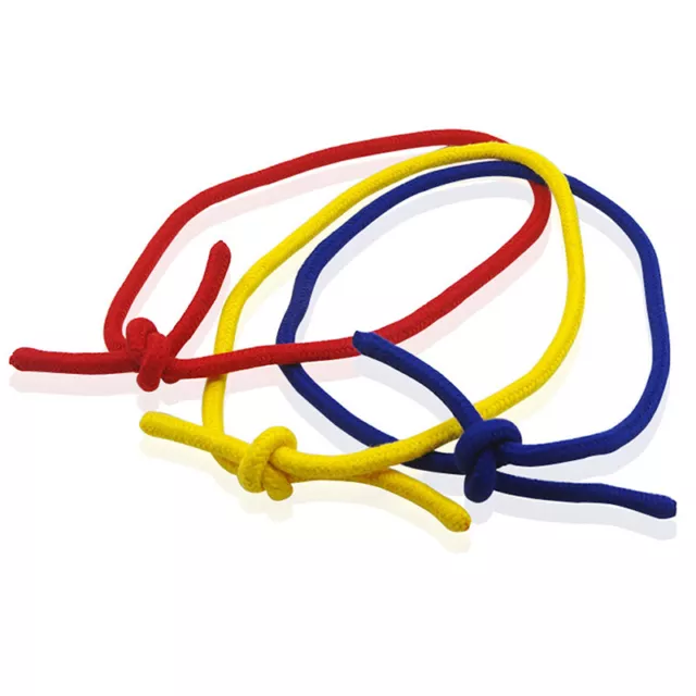 Three Strings Linking Ropes Magic Tricks Red Yellow Blue Magic Rope Close Up ZH1