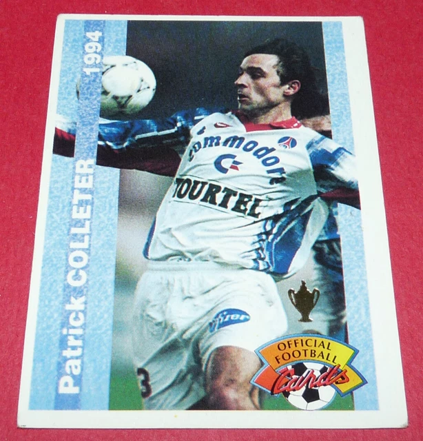 PANINI PIERRE REYNAUD Psg Official Football Cards 1994 #112