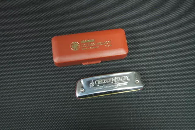 Harmonica diatonique Hohner Golden Melody tonalités majeures / all major keys