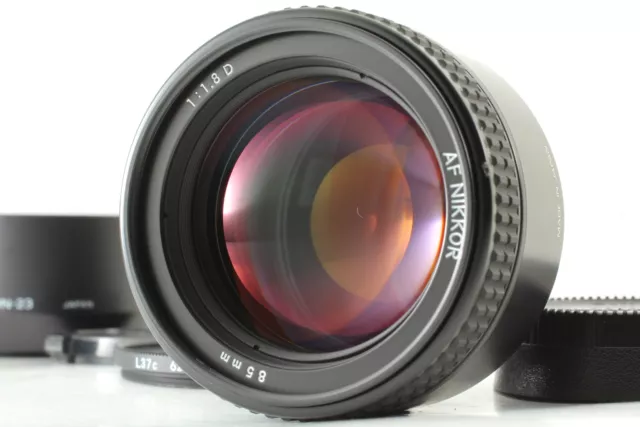 [Almost MINT w/Hood] Nikon AF Nikkor 85mm f/1.8 D Portrait Prime Lens From JAPAN