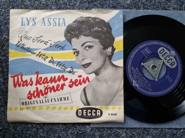 Was Kann Schöner Sein Que Sera Text LYS ASSIA - Was kann schöner sein 7'' Single/ CV Doris Day - Que sera