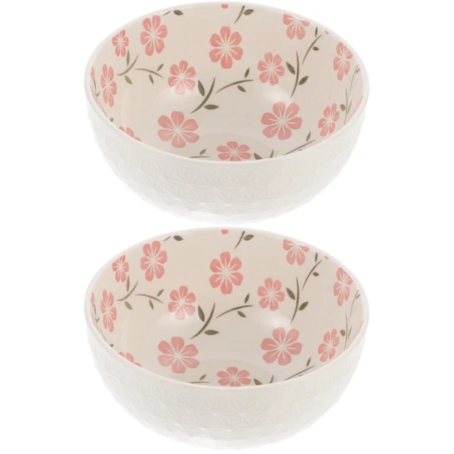 2 stücke Praktische japanische Art Reisschale Suppenschüssel Salatschüssel
