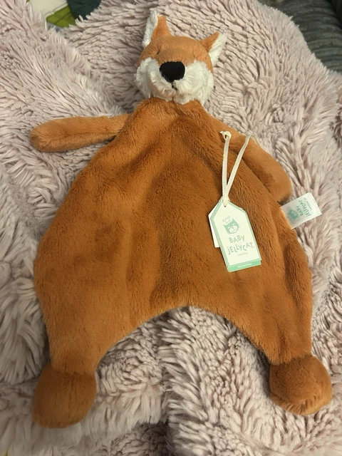 JELLYCAT BASHFUL FOX Cub Orange Soothers Soft Toy Plush Comforter 19 jellycat-bashful-fox-cub-orange-soothers-soft-toy-plush-comforter-19