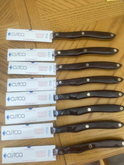 8 Vintage  Cutco Steak Table Knives #59