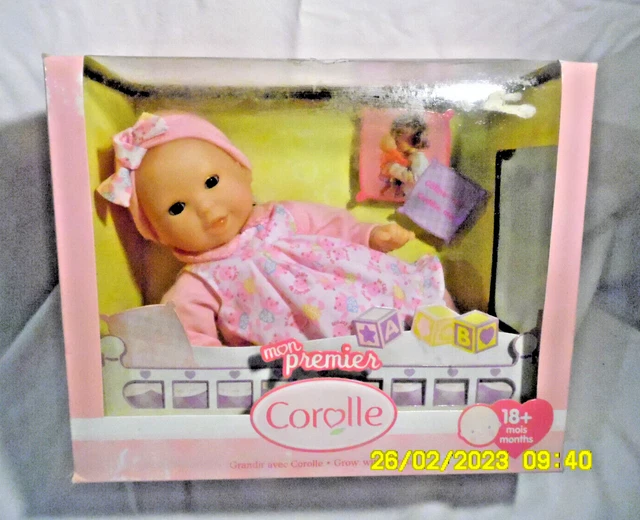 C/ Poupee Poupon Bebe Calin Rieur Pastel Corolle Annee 2006 Neuf En Boite