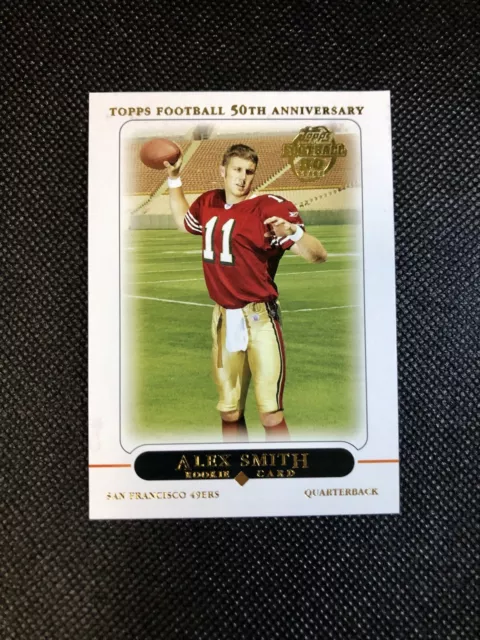 2005 Topps Football 50th Anniversary ALEX SMITH Rookie RC #435 SF 49ers