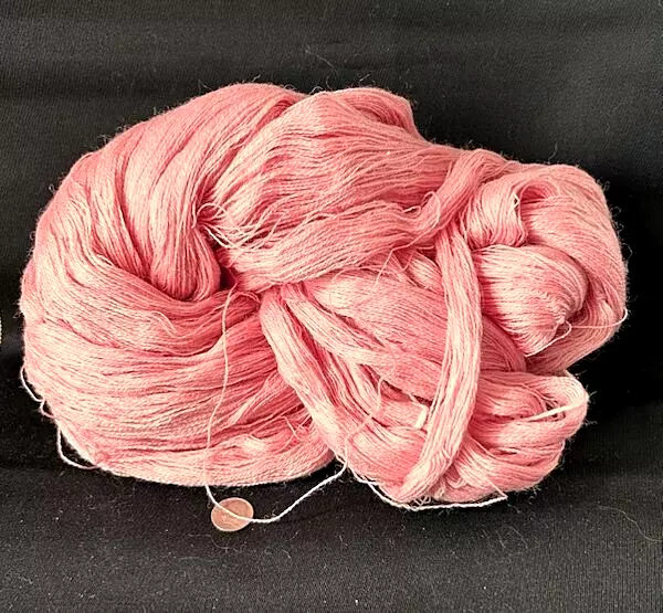 Unbranded Skein of Fingering Wool Yarn-Light Pink Knit Crochet Hats,Scarf