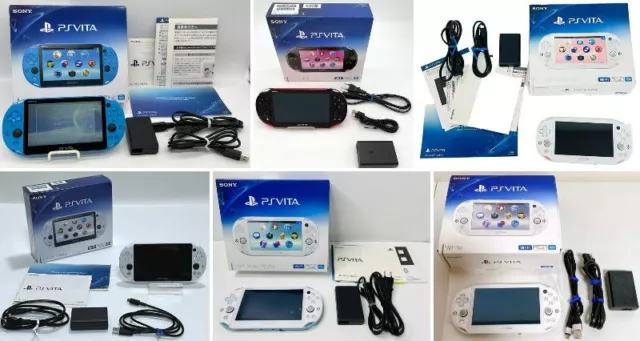 Ps Vita PCH-2000 Sony PLAYSTATION Konsole W / Packung Verschiedene Farben Japan
