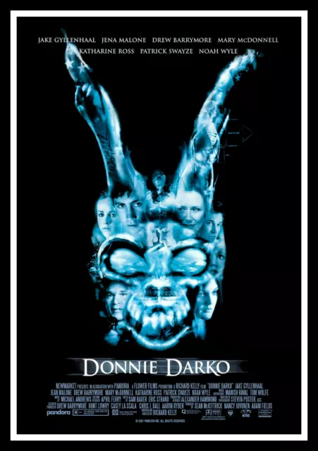 Donnie Darko Movie Poster Print & Unframed Canvas Prints