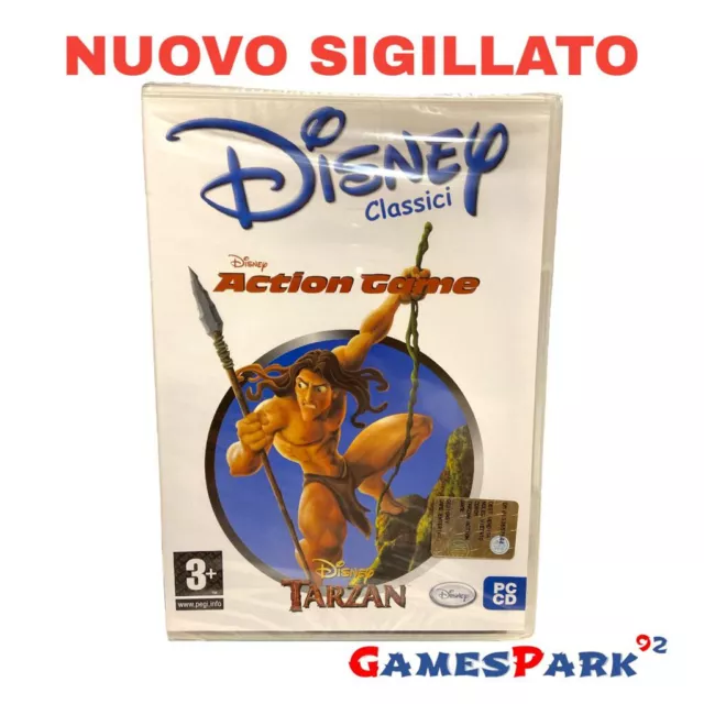 DISNEY TARZAN PC GAMES COMPUTER GIOCO NUOVO PER Italiano PAL DI DA X BAMBINI