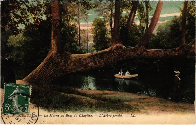 CPA Creteil Arbre penche (1348482)