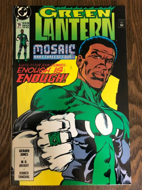 Green Lantern #16 Vol 3 DC Comics 1991 VF/NM