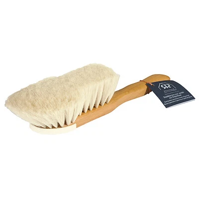 Redecker HAUSRAT Staubbürste, Ziegenhaar, mittel, S-Form PPH