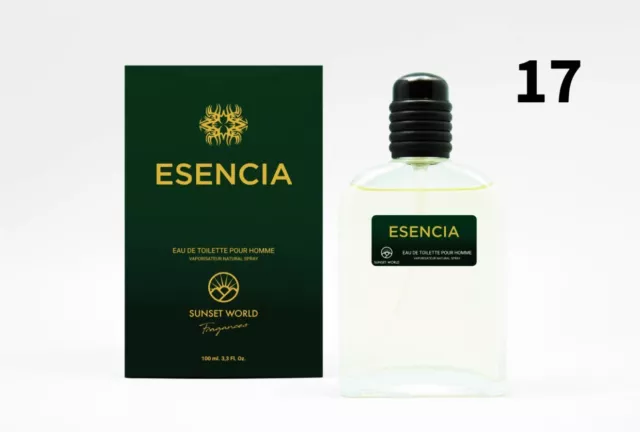 Esencia Eau De Toilette Pour Homme Spray 100 ML - Sunset World Fragances